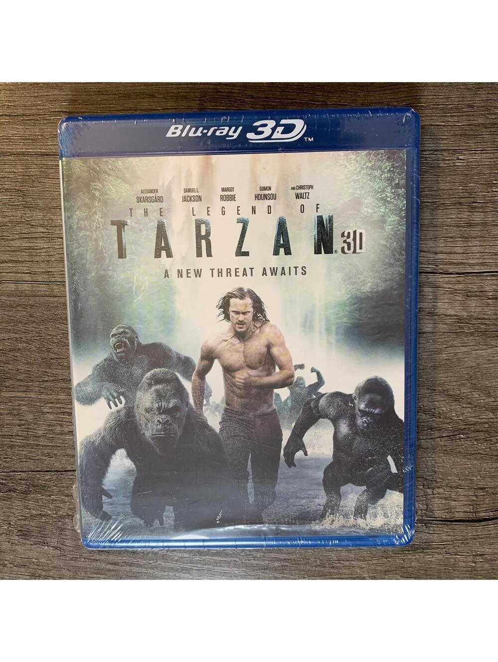 The Legend of Tarzan (Blu-Ray, 3D Blu-Ray) Corner Of Case Is Chipped